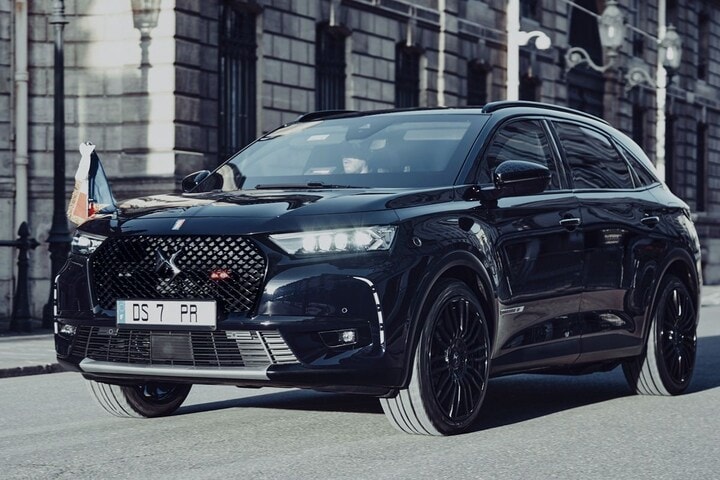 DS 7 Crossback Elysee Macron