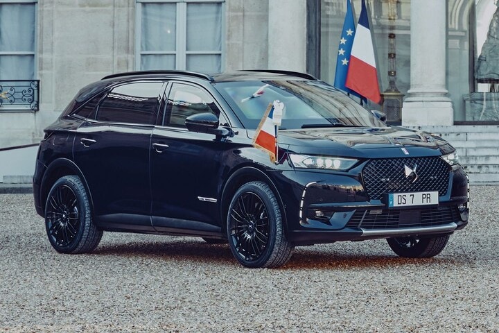 DS 7 Crossback Elysee Macron