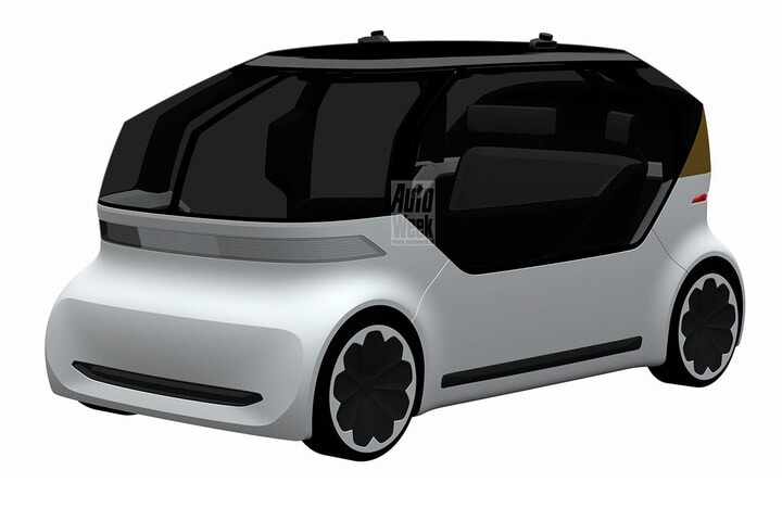 Volkswagen autonome concept-car patent