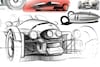 Morgan teaser Three Wheeler