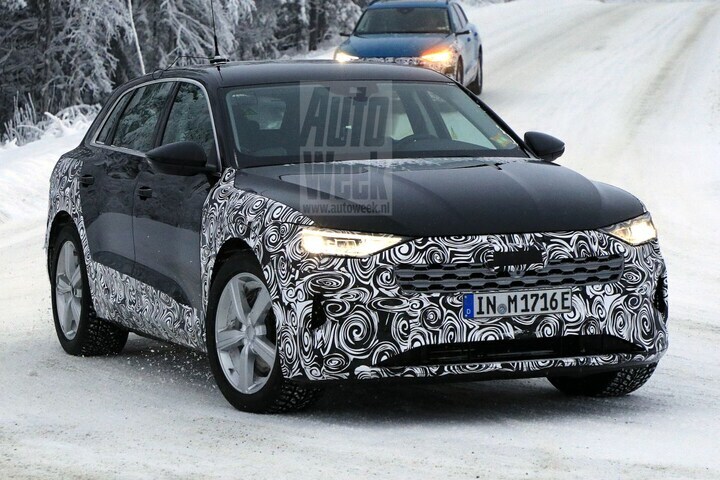 Audi E-tron spyshots