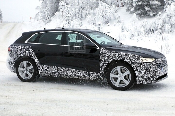 Audi E-tron spyshots