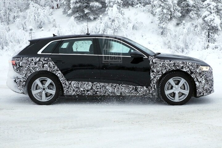 Audi E-tron spyshots