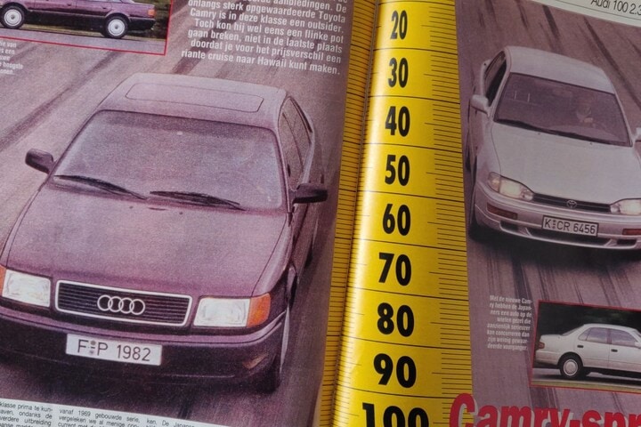 Audi 100 vs. Toyota Camry