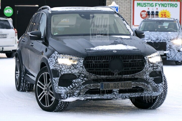 Mercedes-Benz GLE Spyshots