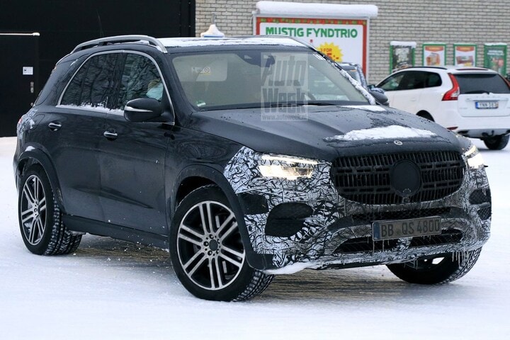 Mercedes-Benz GLE Spyshots