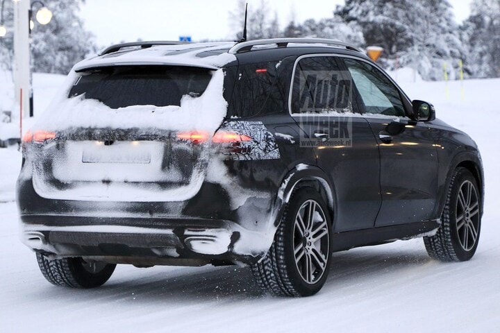Mercedes-Benz GLE Spyshots