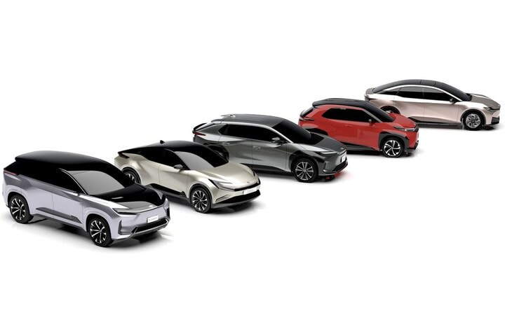 Toyota bZ lineup