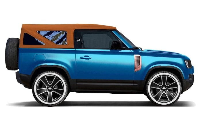 Land Rover Defender convertible Heritage Customs