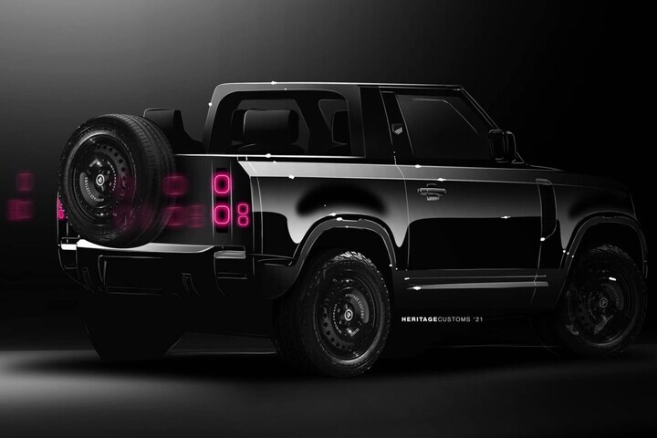 Land Rover Defender convertible Heritage Customs
