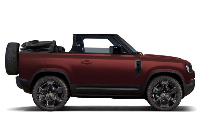 Land Rover Defender convertible Heritage Customs