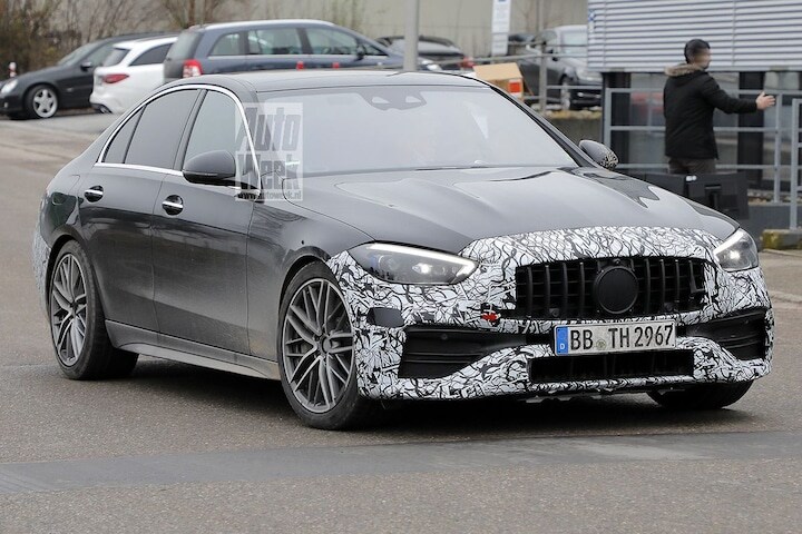 Spyshots Mercedes-AMG C 43