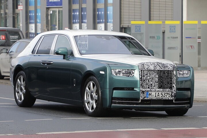 Spyshots Rolls-Royce Phantom Facelift
