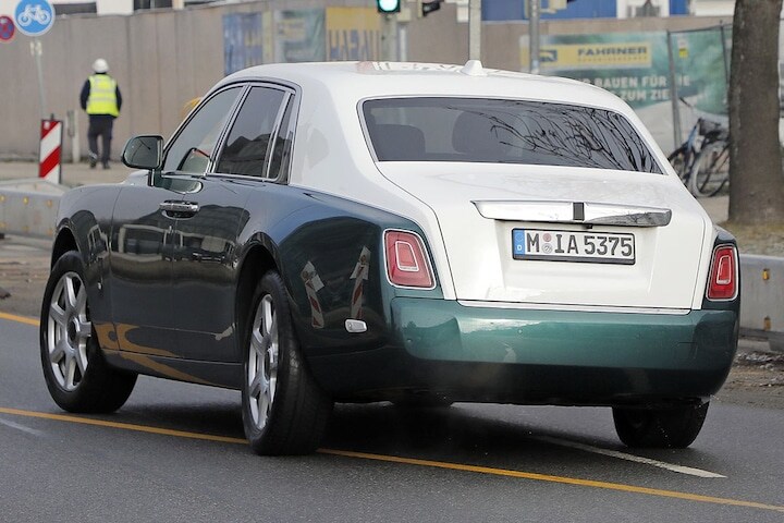 Spyshots Rolls-Royce Phantom Facelift