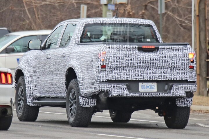 Ford Ranger Raptor spyshots