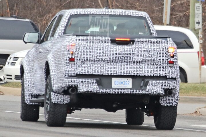 Ford Ranger Raptor spyshots