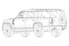 Land Rover Defender 130 Patent