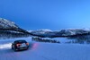 Tesla Model 3 Scandinavië Noorderlicht