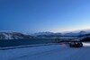 Tesla Model 3 Scandinavië Noorderlicht