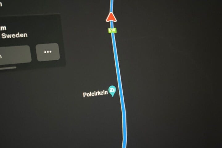 Tesla Model 3 Scandinavië Noorderlicht