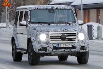 Mercedes-Benz G-klasse spyshots