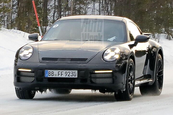 Porsche 911 Safari Spyshots