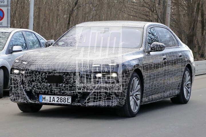 BMW 7-serie spyshots