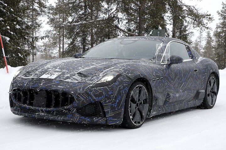 Maserati GranTurismo spyshots