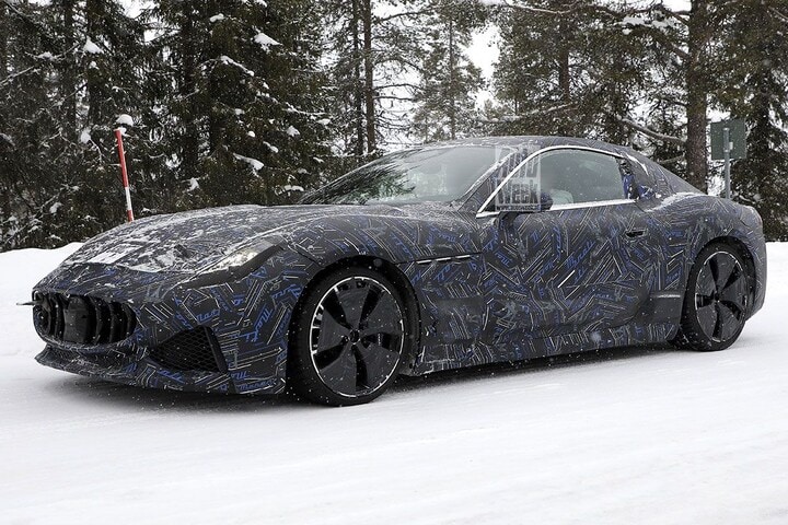 Maserati GranTurismo spyshots