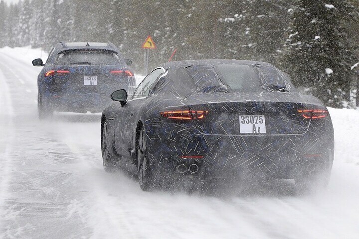 Maserati GranTurismo spyshots