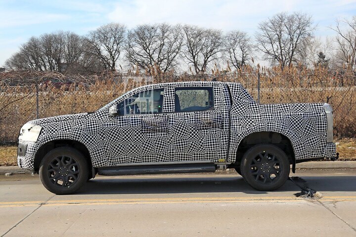 Spyshots Volkswagen Amarok