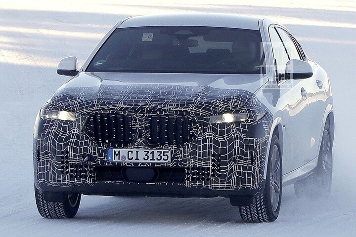 Spyshots BMW X6 facelift