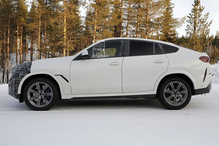 Spyshots BMW X6 facelift