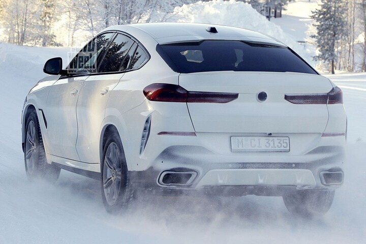 Spyshots BMW X6 facelift