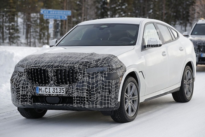 Spyshots BMW X6 facelift