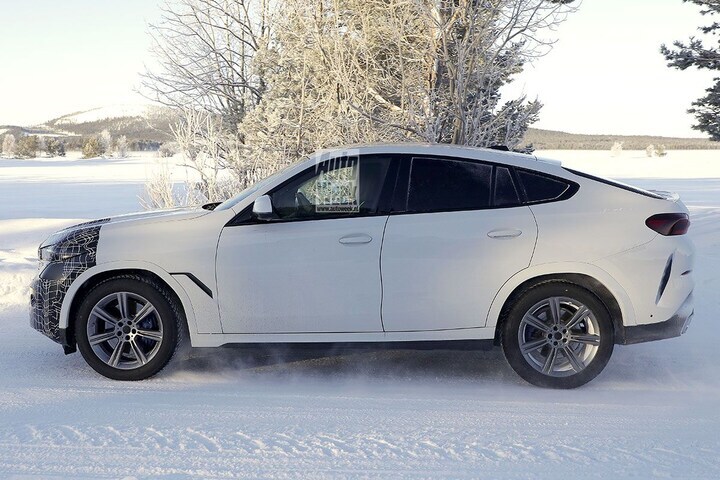 Spyshots BMW X6 facelift