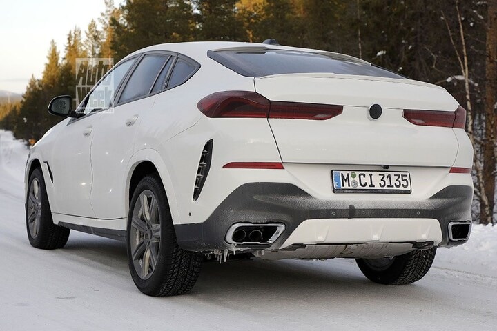 Spyshots BMW X6 facelift