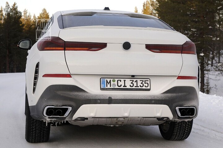 Spyshots BMW X6 facelift