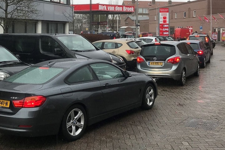benzine hamsteren brandstofprijzen brandstof tankstation