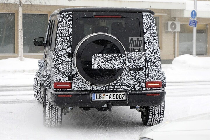 Spyshots Mercedes-Benz G-klasse en 4X4²