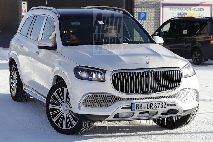 Mercedes-Maybach GLS Spyshots