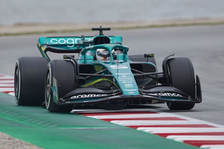 Formule 1 Aston Martin Sebastian Vettel (Foto: ANP)