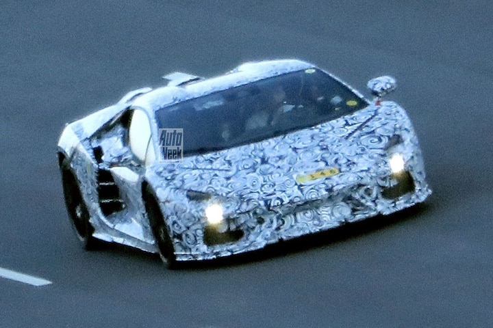 Opvolger Lamborghini Aventador