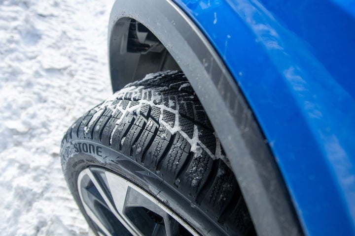 Wintersport winterbanden sneeuw nissan qashqai