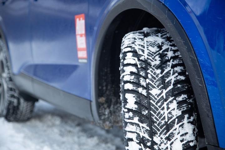Wintersport winterbanden sneeuw nissan qashqai