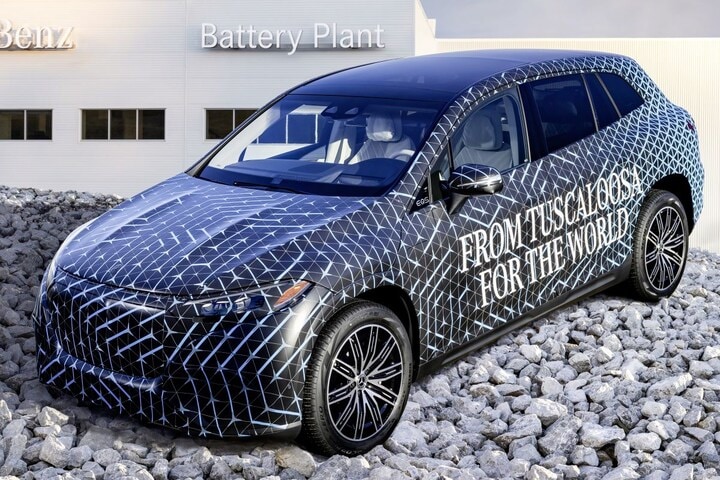 Mercedes-Benz EQS SUV Tuscaloosa Mercedes fabriek