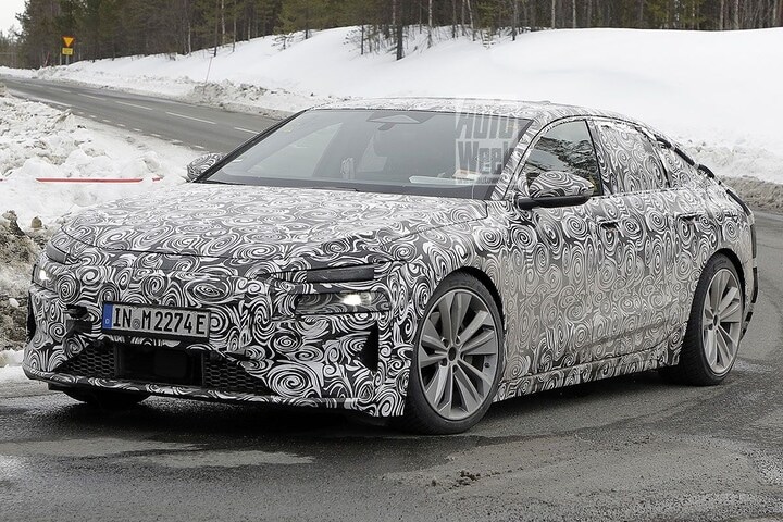 Spyshots Audi A6 e-tron