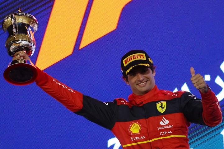 Carlos Sainz - Bahrain 2022 - 2e Foto ANP Giuseppe Cacace
