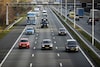 Snelweg, snelwegen, verkeer (ANP)