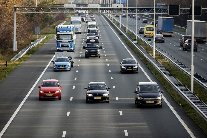 Snelweg, snelwegen, verkeer (ANP)